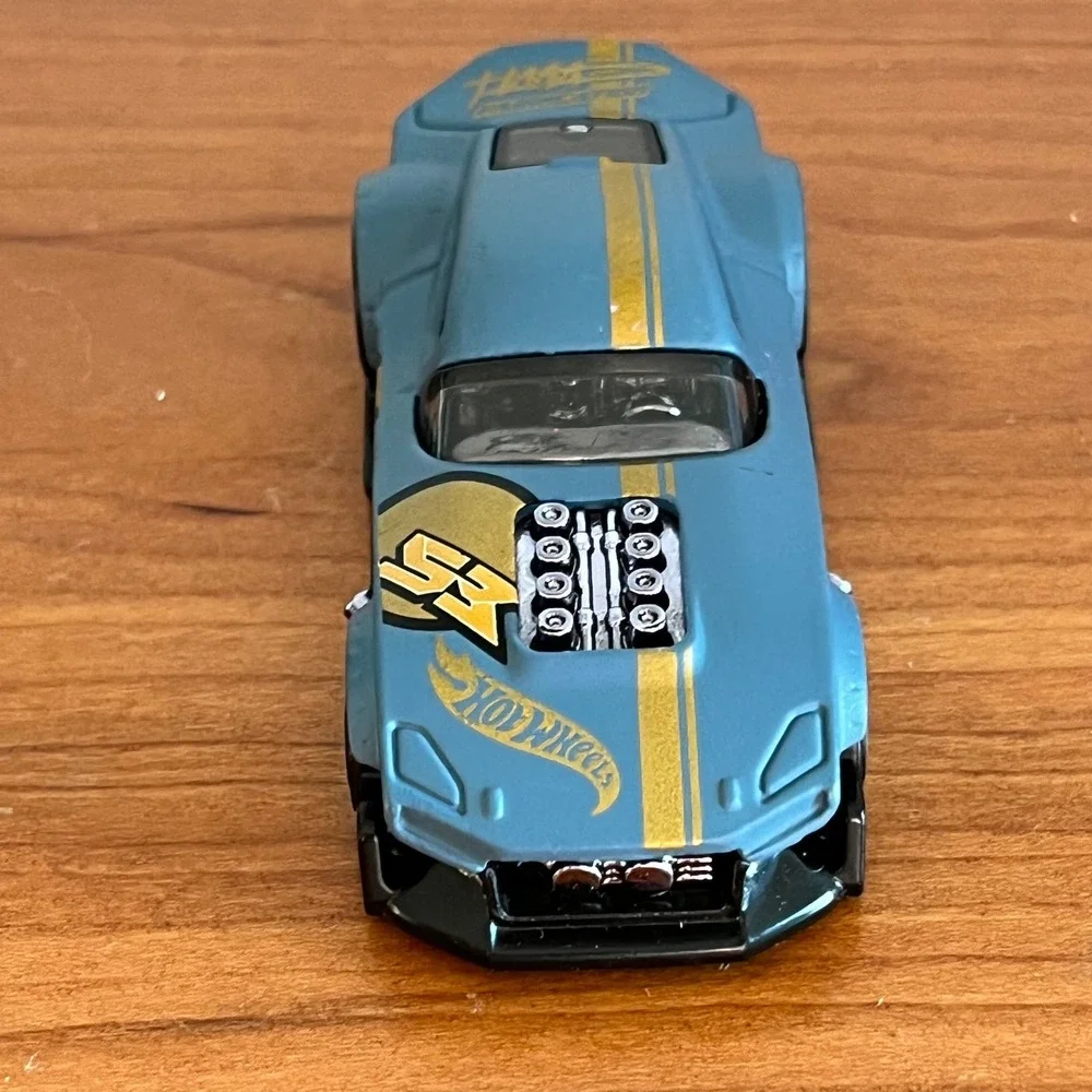 Hot Wheels Muscle and Blown GRX50 Matte‎ Blue Gold 53 Graphics Diecast Car 2020